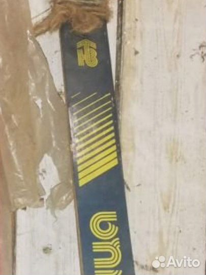 Лыжи деревянные (для высоких) Быстрица СССР без кр