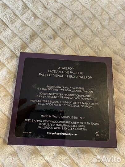 Палетка для лица kevyn aucoin