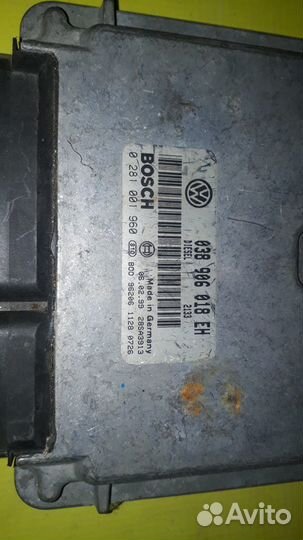 038906018EH Блок управления двигателем Volkswagen