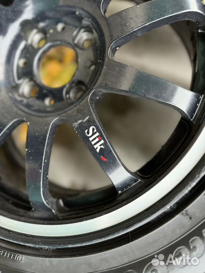 Зимние кованые колеса в сборе Slik R15