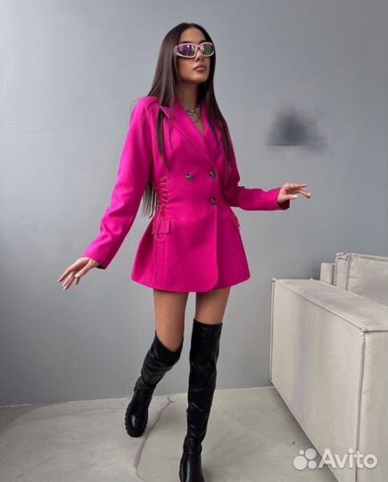 Стильное платье-пиджак