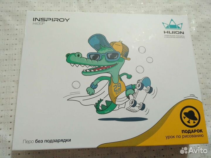 Графический планшет huion h430p новый