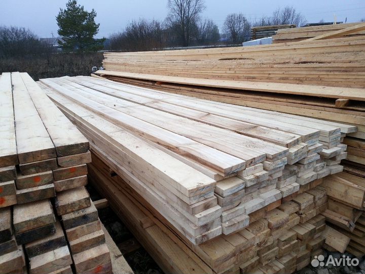 Доска обрезная осина 40х150