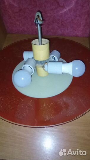 Люстра потолочная, тарелка