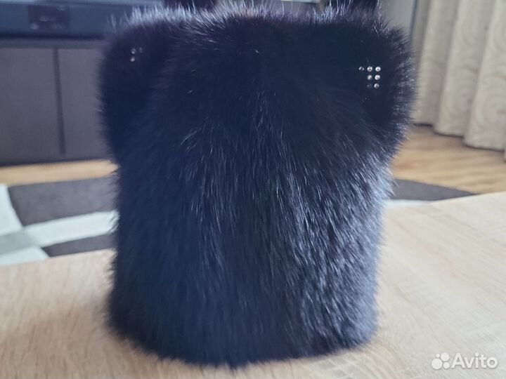 Шапка норковая, новая