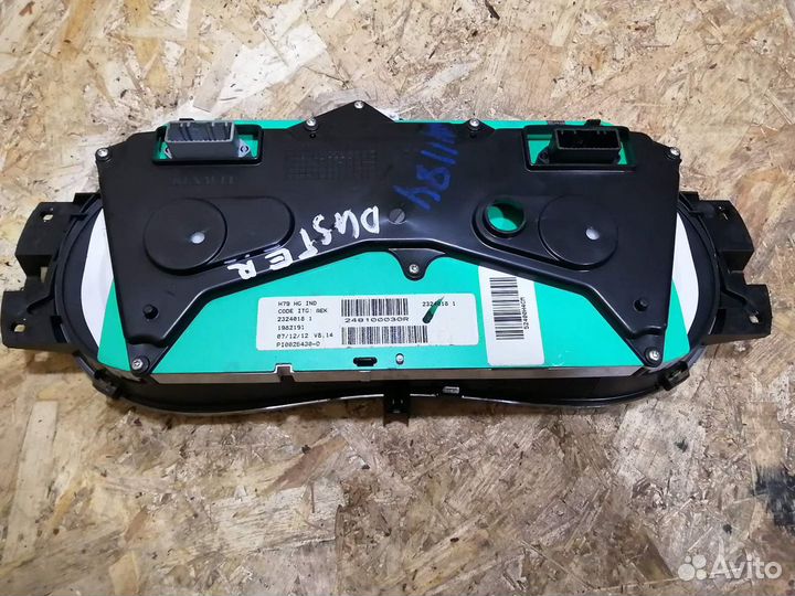 Панель Приборов Рено дастер 1