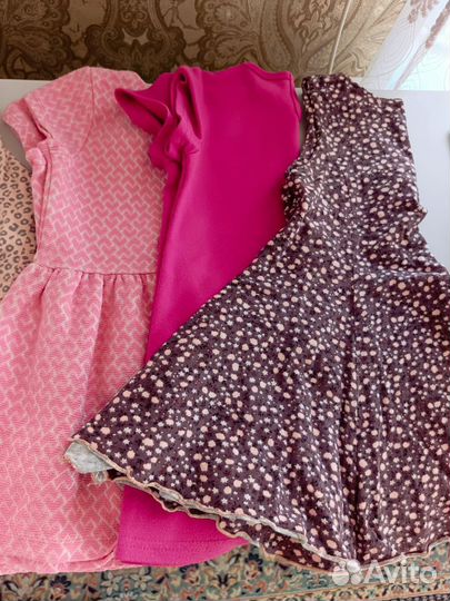 Пакет одежды на девочку на рост от 92 до 104