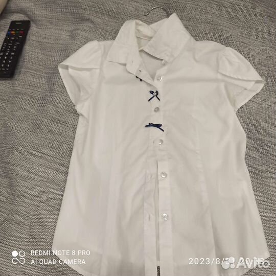 Рубашка на девочку школьная