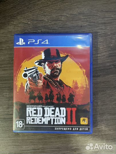 Red dead redemption 2 ps4 диск