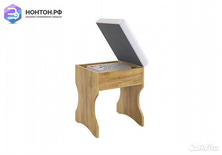 Пуф Виктория-1 дуб крафт золотой