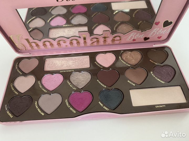 Too faced, Stasy Alex тени