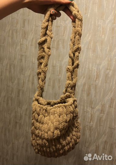 Вязаная сумка handmade