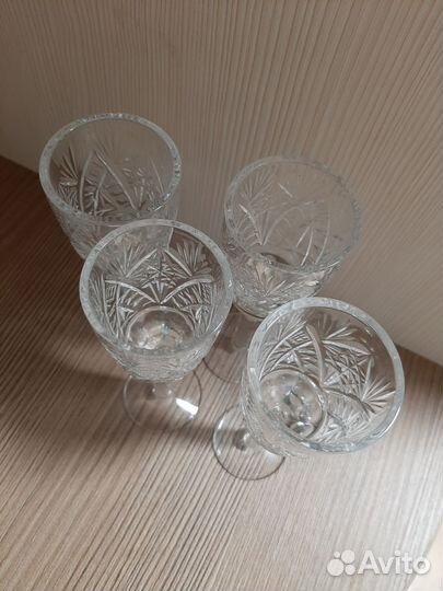Хрустальные рюмки СССР