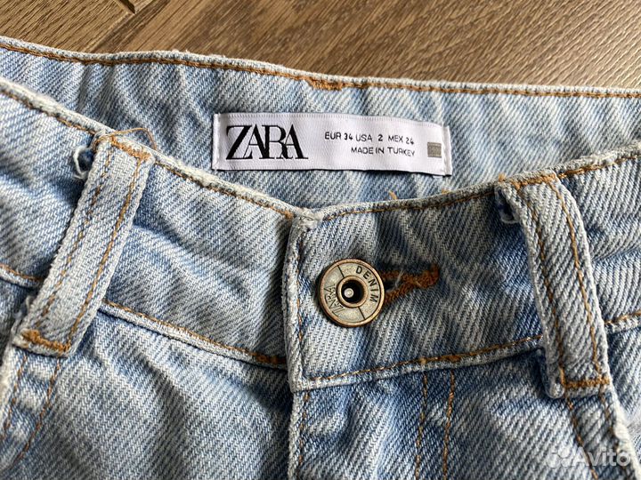 Шорты zara с высокой посадкой