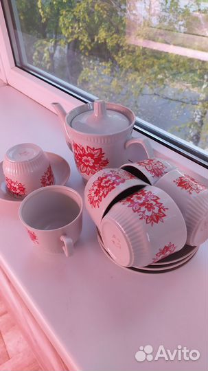 Чайный сервиз южноуральский фарфоровый завод