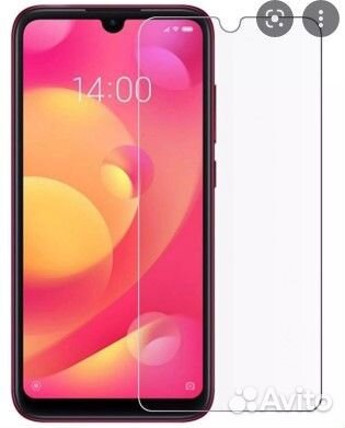 Защитное стекло на Xiaomi Redmi Mi Play Прозрачное