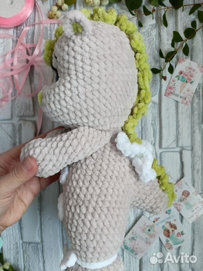 Вязаный дракончик