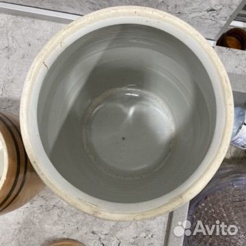 Бочонок керамический СССР для засолки кадка