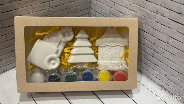 Детский набор гипсовых фигур