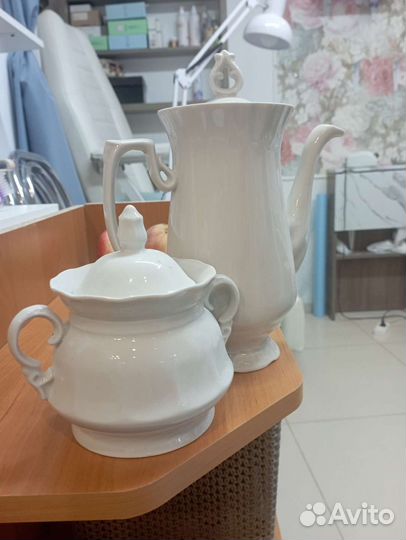 Чайник заварочный и сахарница СССР