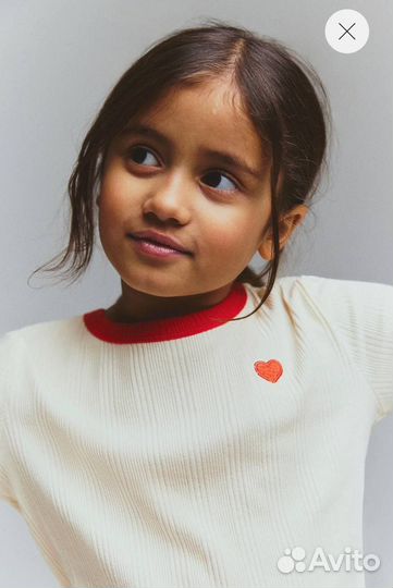 Лонгслив H&M 110/116 см