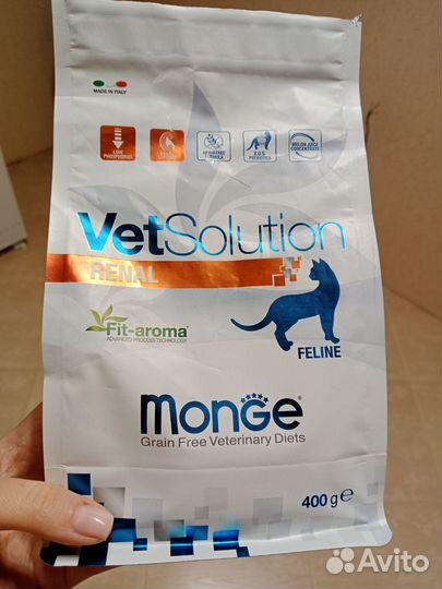 Корм для кошек monge renal