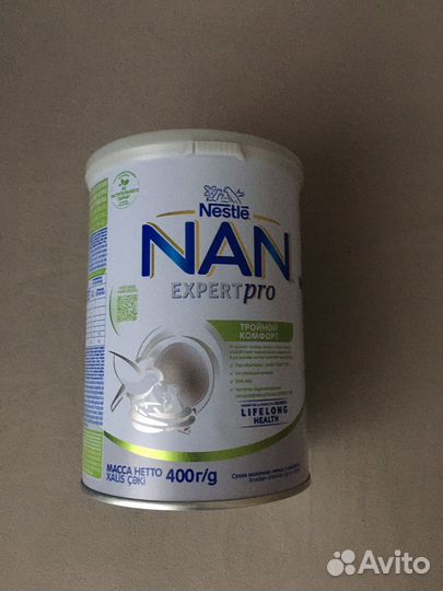 Сухая смесь nan expertpro 400гр