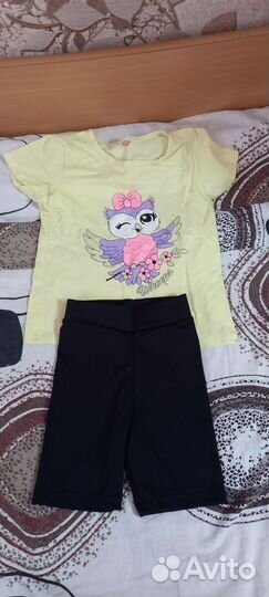 Детская одежда для девочки пакетом 110 - 116