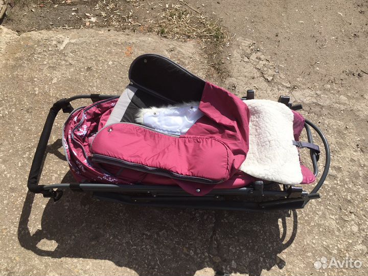 Санки коляска ника