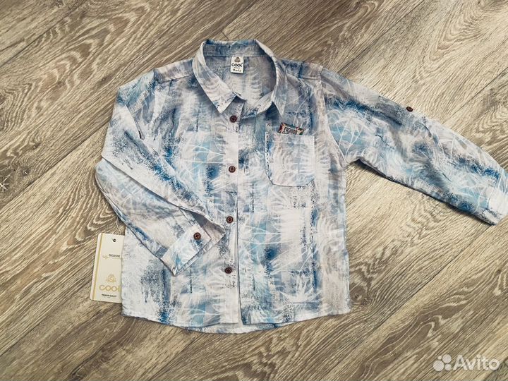 Рубашка турецкая на мальчика 98р