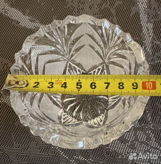 Ваза хрустальная