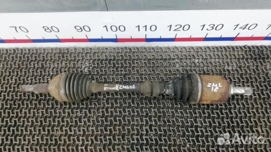 Привод передний левый nissan qashqai J10 (ZML18KS0