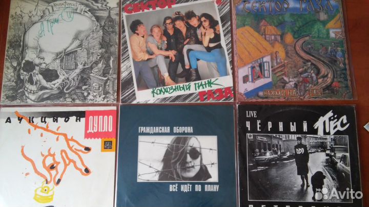 Винил 80-90х. Русский (много новых не игранных)