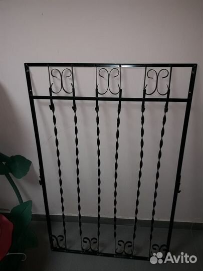 Стальная кованная вешалка с крючками (Доставка)