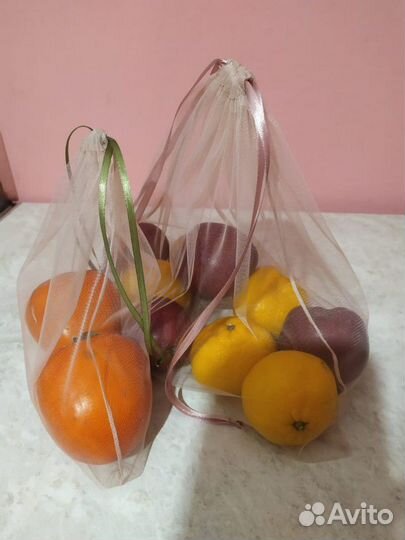 Экомешочки фатиновые