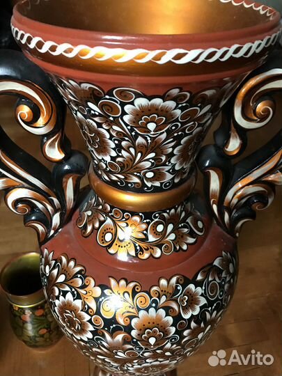 Набор деревянной посуды Хохома