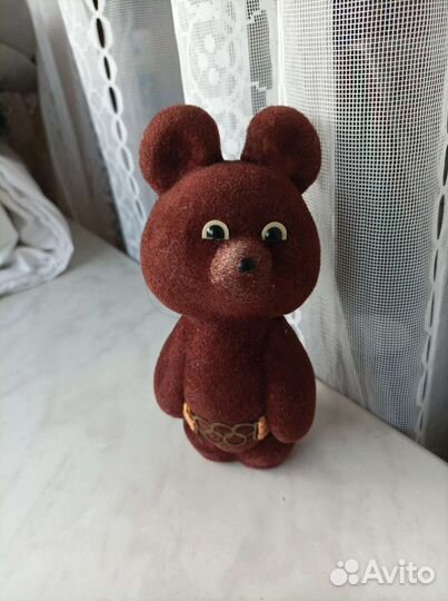 Олимпийский мишка игрушка СССР