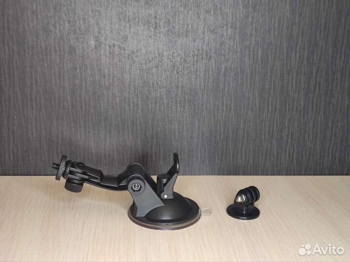 Кронштейн для экшн камеры на присоске для GoPro