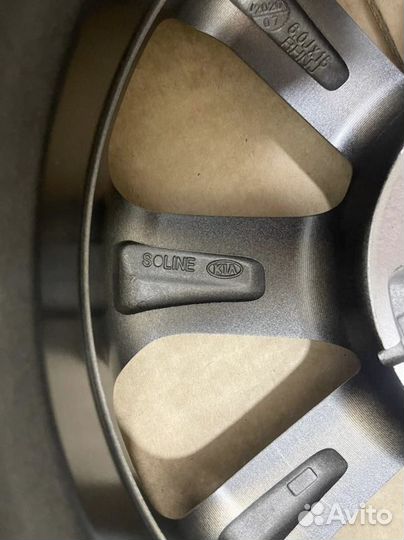 Новые оригинальные диски Kia Rio, Rio X Style R15