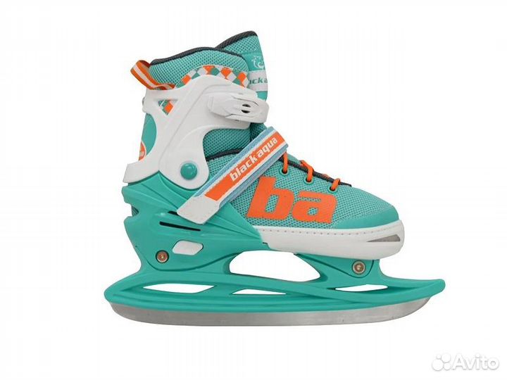 Коньки для фитнеса BlackAqua AS-408 (р.35-38, мятн