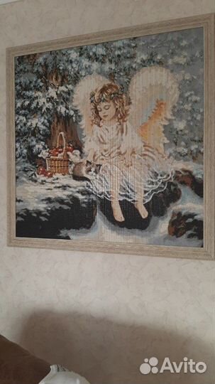 Алмазная живопись, ручная работа