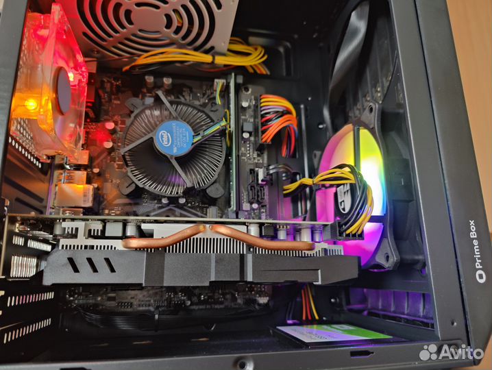 Игровой пк intel i5 10400F/RX 580 8 Гб/DDR4 16Gb