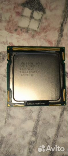 Процессор intel core i5 750