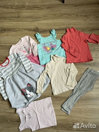 Вещи пакетом на девочку 98-104
