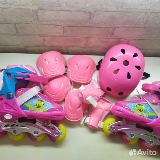 Детские ролики и защита 31-34