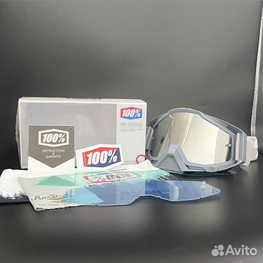Очки для мотокросса 100