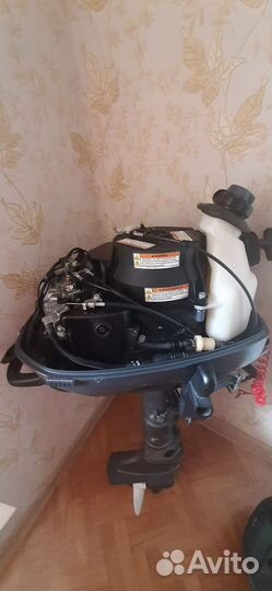Лодочный мотор Yamaha F5AMH,4 тактный