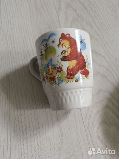 Тарелка и кружка детская