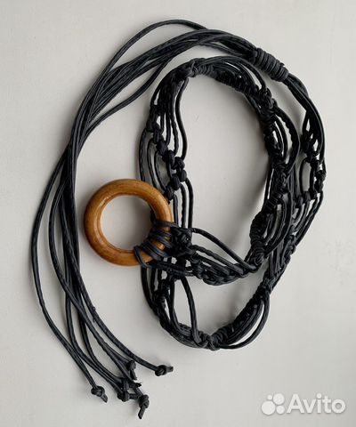 Женский плетеный ремень