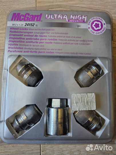 Секретки на колеса McGard м12 1.25 24152 SL